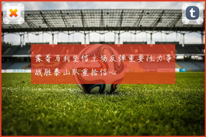 蒙哥马利坚信主场反弹重要性力争战胜泰山队重拾信心